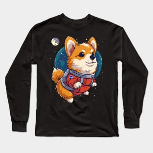 space corgi Long Sleeve T-Shirt